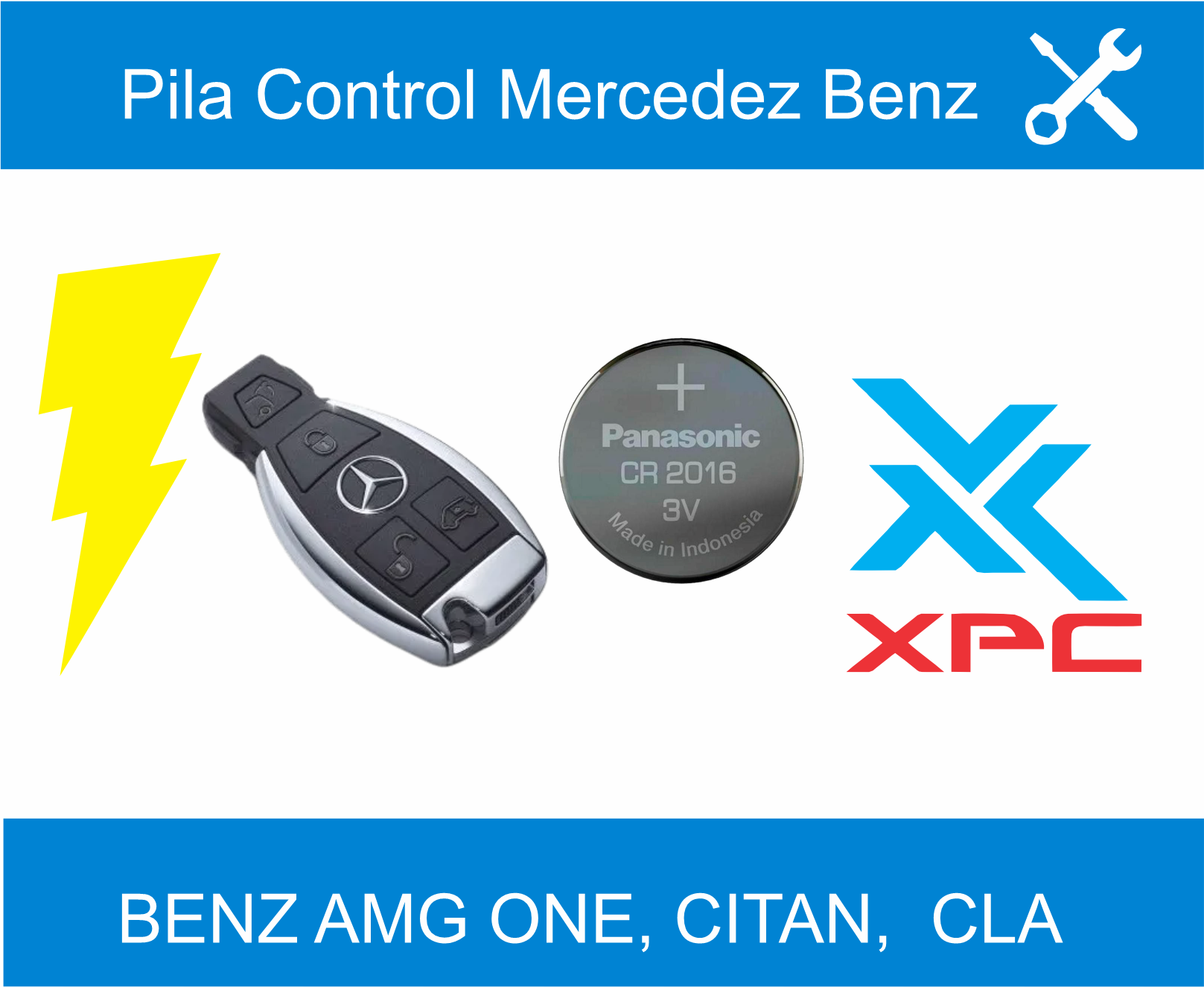 pila para vehiculo mazda